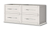 Картинка анонса товара «тумба под раковину cezares tiffany 54954 bianco opaco 1200x460 подвесная»