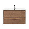 Картинка анонса товара «тумба под раковину belbagno kraft-900-2c-so-rt rovere tabacco подвесная 900x460»