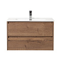 Тумба под раковину BelBagno KRAFT-900-2C-SO-RT Rovere Tabacco подвесная 900x460 Тумба под раковину BelBagno KRAFT-900-2C-SO-RT Rovere Tabacco подвесная 900x460