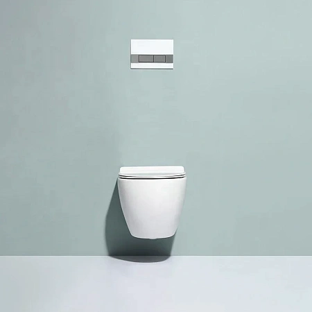 Унитаз подвесной Teso azaro Secretum TAU001 безободковый, цвет белый, сиденье soft-close ультратонк Унитаз подвесной Teso azaro Secretum TAU001 безободковый, цвет белый, сиденье soft-close ультратонк