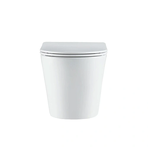 Унитаз подвесной Vincea Piatti VT1-11T безободковы, цвет белый, ультратонкое soft-close сиденье Унитаз подвесной Vincea Piatti VT1-11T безободковы, цвет белый, ультратонкое soft-close сиденье