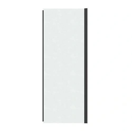 Боковая стенка GROSSMAN Pragma 200.K33.03.80.21.02 (80x195) черный матовый, стекло шиншилла Боковая стенка GROSSMAN Pragma 200.K33.03.80.21.02 (80x195) черный матовый, стекло шиншилла