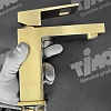 Смеситель для раковины Timo Briana 7161/17F золото матовое Смеситель для раковины Timo Briana 7161/17F золото матовое