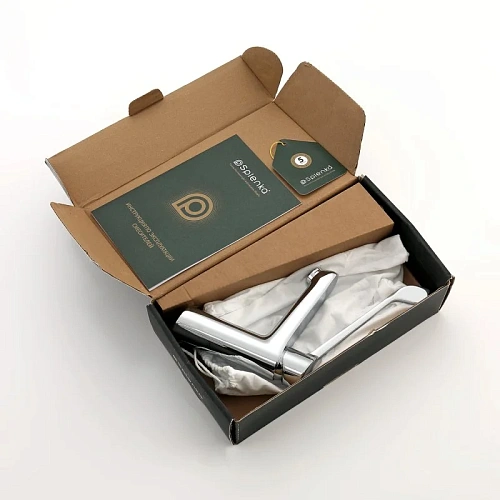 Смеситель для раковины Splenka S08.10 хирургический, хром Смеситель для раковины Splenka S08.10 хирургический, хром