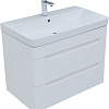 Тумба под раковину Aquanet София 80 белый глянец (2 ящика) 00274002 Тумба под раковину Aquanet София 80 белый глянец (2 ящика) 00274002