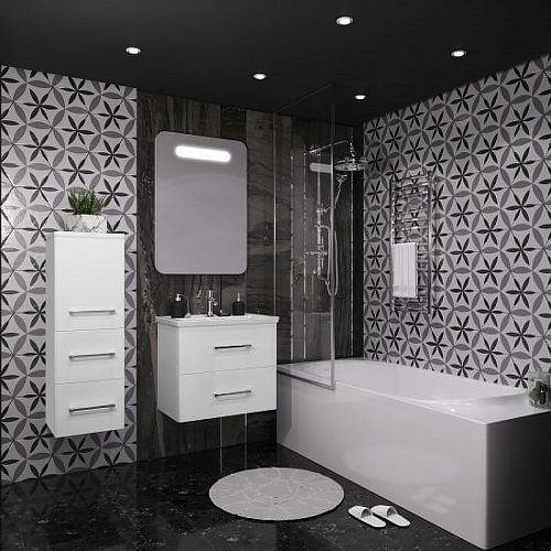 Тумба под раковину Opadiris Арабеско 60, белый (под раковину Kirovit Фостер 60) Z0000010901 Тумба под раковину Opadiris Арабеско 60, белый (под раковину Kirovit Фостер 60) Z0000010901