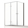Картинка анонса товара «шторка на ванну new trendy new soleo 120x70 см p-0030/p-0024 l (хром)»