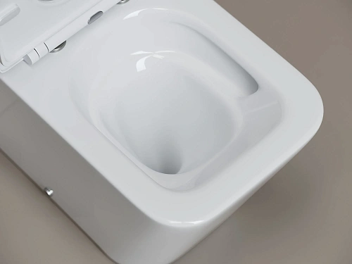 Чаша напольного унитаза Ceramica Nova Сubic CN1803T-B Торнадо Чаша напольного унитаза Ceramica Nova Сubic CN1803T-B Торнадо