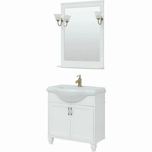 Комплект мебели Aquanet Валенса New (Классик) 80 белый 00273554 Комплект мебели Aquanet Валенса New (Классик) 80 белый 00273554