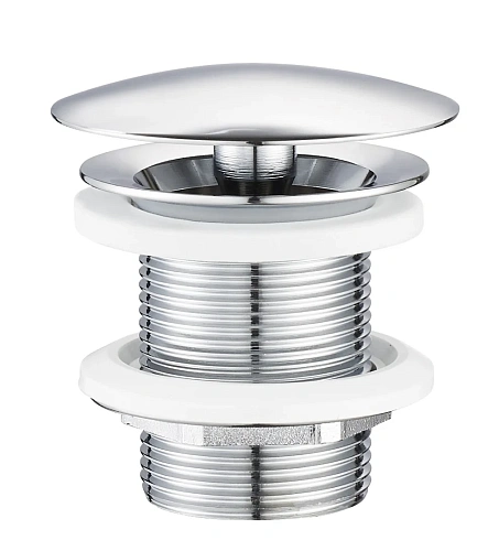 Донный клапан CEZARES CZR-А81-01 с фиксированной декоративной крышкой, хром Донный клапан CEZARES CZR-А81-01 с фиксированной декоративной крышкой, хром