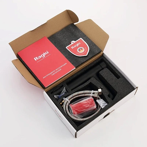 Смеситель для раковины Raglo R20.10.06, черный Смеситель для раковины Raglo R20.10.06, черный