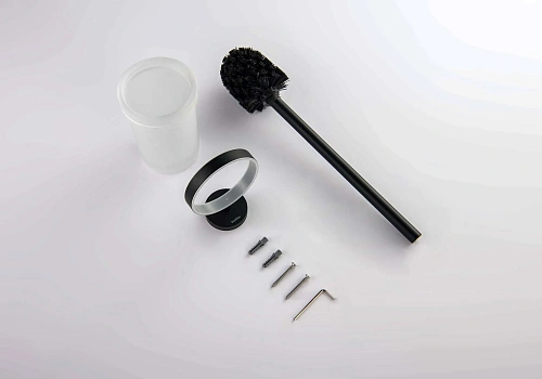 Ершик для унитаза Aquatek ЕВРОПА AQ4110MB черный матовый Ершик для унитаза Aquatek ЕВРОПА AQ4110MB черный матовый