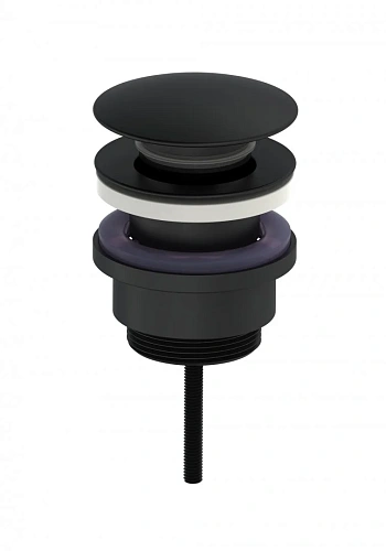 Донный клапан Wonzon & Woghand черный матовый (WW-88SS07-MB) Донный клапан Wonzon & Woghand черный матовый (WW-88SS07-MB)