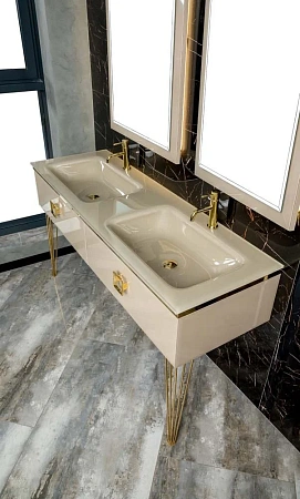 Столешница Armadi Art стекло 140см моноблок Капучино (Lucido) 852-140-CP Lucido Столешница Armadi Art стекло 140см моноблок Капучино (Lucido) 852-140-CP Lucido