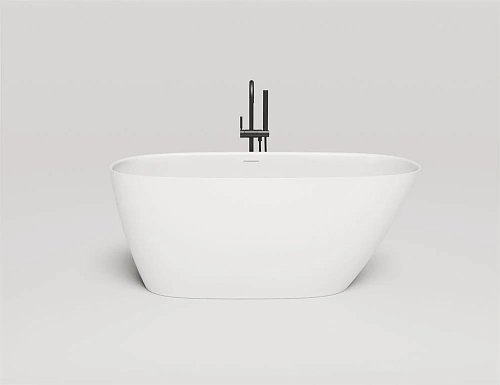 Ванна отдельностоящая Salini SOFIA 150x75 102518GN покраска по RAL снаружи S-Sense из искусственного камня Ванна отдельностоящая Salini SOFIA 150x75 102518GN покраска по RAL снаружи S-Sense из искусственного камня