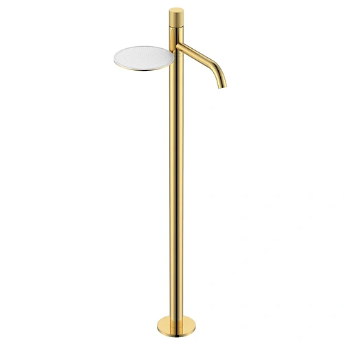 Смеситель для раковины Boheme Stick 120-GG.4 gold spirale Смеситель для раковины Boheme Stick 120-GG.4 gold spirale