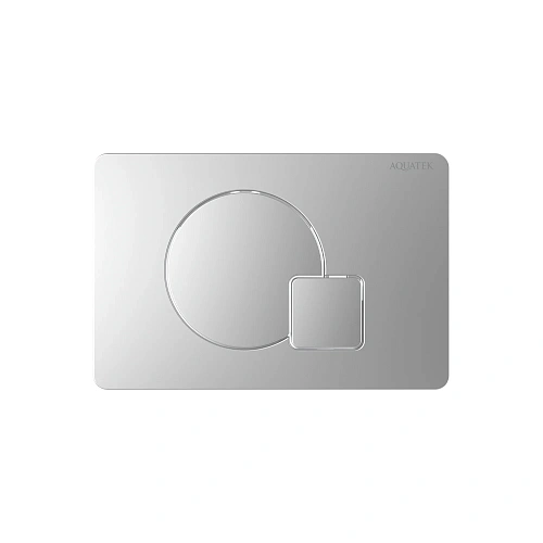 Клавиша смыва Aquatek KDI-0000068 QC хром матовый Клавиша смыва Aquatek KDI-0000068 QC хром матовый