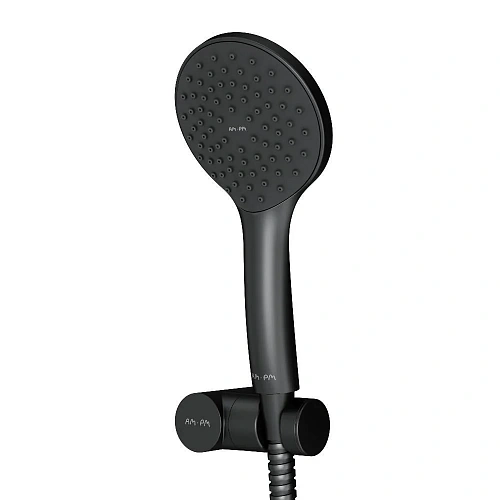 Душевая лейка AM.PM Gem F0290022 110 мм, черный Душевая лейка AM.PM Gem F0290022 110 мм, черный