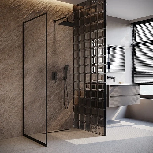 Душевая система IDDIS Slide (SLIBL02i67) скрытого монтажа, черный матовый Душевая система IDDIS Slide (SLIBL02i67) скрытого монтажа, черный матовый