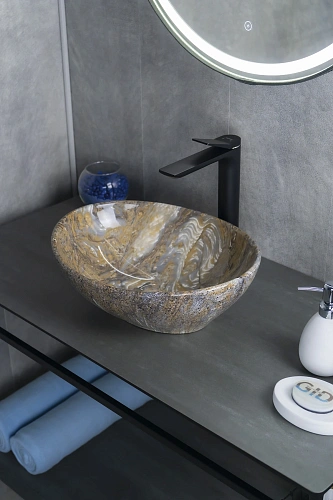 Раковина Gid Mnc138T 54472 накладная под камень глянцевая 41x34x15 Раковина Gid Mnc138T 54472 накладная под камень глянцевая 41x34x15