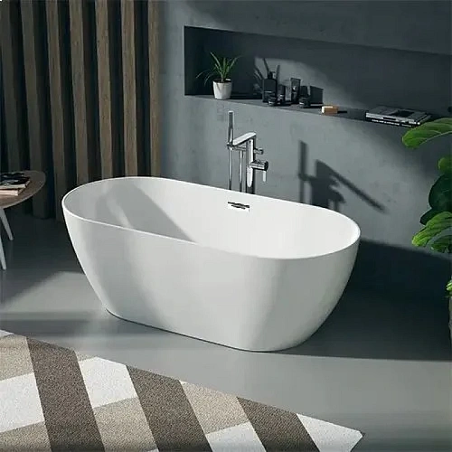 Ванна отдельностоящая Ceruttispa d'ISEO150 CT9902 1500x750x560 акриловая, белая, со сливом-переливом Ванна отдельностоящая Ceruttispa d'ISEO150 CT9902 1500x750x560 акриловая, белая, со сливом-переливом