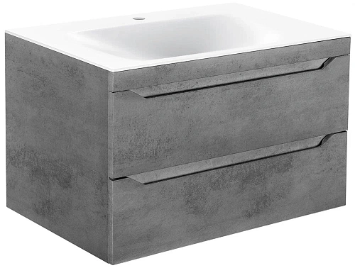 Тумба под раковину Vincea Fine 80 Beton VMC-2F800BT Тумба под раковину Vincea Fine 80 Beton VMC-2F800BT