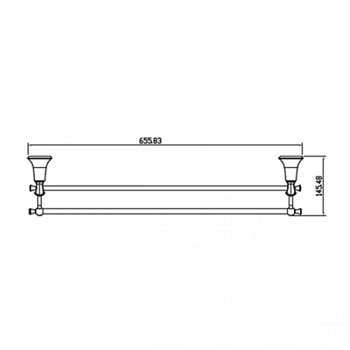 Полотенцедержатель Kaiser KH-4008 Полотенцедержатель Kaiser KH-4008
