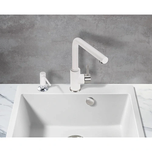 Смеситель для кухни Milacio Ultra ( MCU.555.WH ) белый Смеситель для кухни Milacio Ultra ( MCU.555.WH ) белый