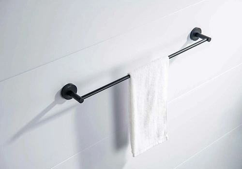 Полотенцедержатель Aquatek ЕВРОПА AQ4114MB черный матовый Полотенцедержатель Aquatek ЕВРОПА AQ4114MB черный матовый