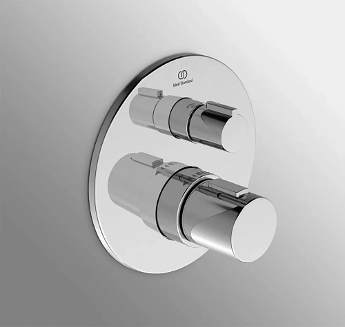 Смеситель для душа Ideal Standard Ceratherm Т100 A5813AA термостатический встраиваемый Смеситель для душа Ideal Standard Ceratherm Т100 A5813AA термостатический встраиваемый