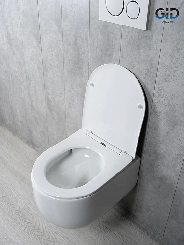 Унитаз подвесной Tornado Gid Tr2133TF 62262Y белый 49x36x34 с крышкой микролифт Унитаз подвесной Tornado Gid Tr2133TF 62262Y белый 49x36x34 с крышкой микролифт