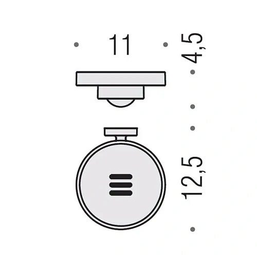 Мыльница Colombo Nordic B5201.CR-VAN подвесная, хром/матовое стекло Мыльница Colombo Nordic B5201.CR-VAN подвесная, хром/матовое стекло