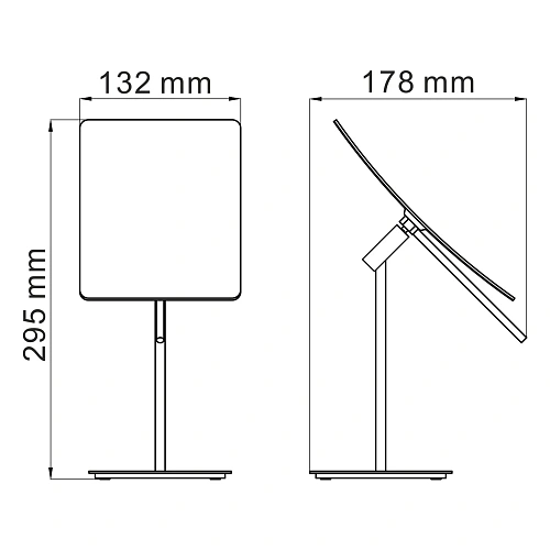 Зеркало косметическое WasserKRAFT K-1006 с 3-х кратным увеличением хром Зеркало косметическое WasserKRAFT K-1006 с 3-х кратным увеличением хром
