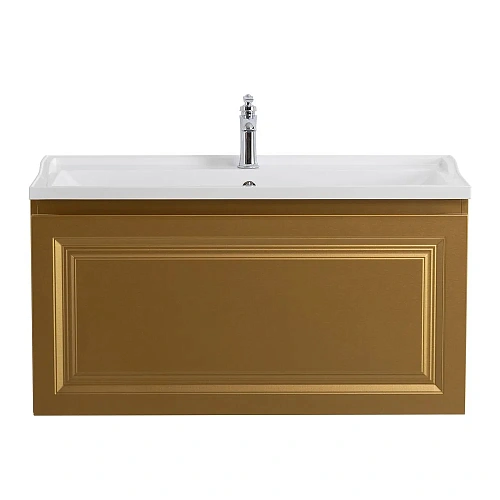 Тумба под раковину CEZARES GIUBILEO-N-100-1C-SO-BORO-P брашированное золото 996x443 подвесная Тумба под раковину CEZARES GIUBILEO-N-100-1C-SO-BORO-P брашированное золото 996x443 подвесная