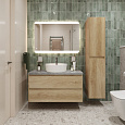Тумба со столешницей и раковиной BelBagno KRAFT 80 kraft80rnn-kepmgl-1306-set подвесная KRAFT80RNN-KEPMGL-1306-SET Тумба со столешницей и раковиной BelBagno KRAFT 80 kraft80rnn-kepmgl-1306-set подвесная KRAFT80RNN-KEPMGL-1306-SET