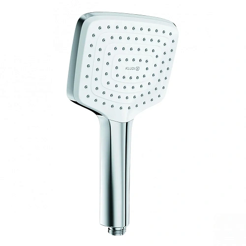 Душевая лейка Kludi Freshline 6450005-00 13.5 x 24.5 см, прямоугольная, хром/белый Душевая лейка Kludi Freshline 6450005-00 13.5 x 24.5 см, прямоугольная, хром/белый