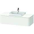 Тумба под раковину Duravit Happy D.2 Plus HP4942M3636 подвесная 130 см белая шелковисто-матовый лак Тумба под раковину Duravit Happy D.2 Plus HP4942M3636 подвесная 130 см белая шелковисто-матовый лак