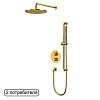 Душевая система WHITECROSS Y YSET09GL (золото) термостатическая, скрытого монтажа