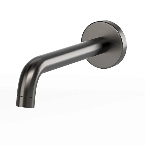 Излив Paini Cox 190 мм. встраиваемый, черный матовый PVD 78PZ207CAN Излив Paini Cox 190 мм. встраиваемый, черный матовый PVD 78PZ207CAN