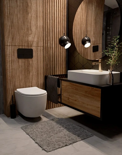 Смеситель для раковины AQUAme Parma AQM6610BG Brushed gold Смеситель для раковины AQUAme Parma AQM6610BG Brushed gold