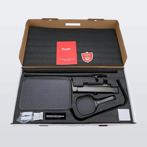 Душевая система Raglo R30.24.09, графит Душевая система Raglo R30.24.09, графит