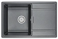 Кухонная мойка Granula 7804, ШВАРЦ (чёрный металлик), кварц 780х500 Кухонная мойка Granula 7804, ШВАРЦ (чёрный металлик), кварц 780х500
