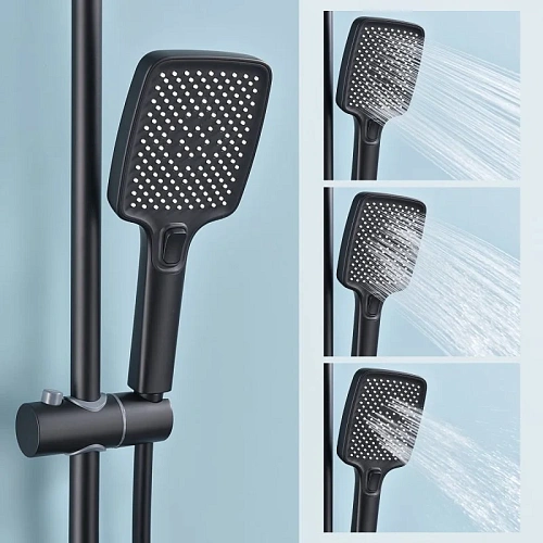 Душевая система Raglo R60.24.06, черный Душевая система Raglo R60.24.06, черный