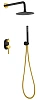 Душевая система Boheme Uno 464-BG Black Gold