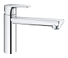 Картинка анонса товара «смеситель для кухни grohe start edge, средний излив, хром (31697000)»