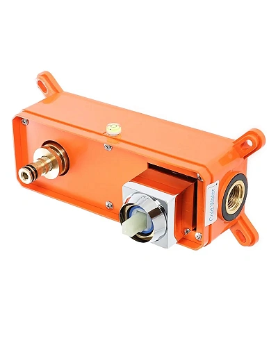 Смеситель для раковины Orange Lutz M04-722cr скрытого монтажа с внутренней частью Смеситель для раковины Orange Lutz M04-722cr скрытого монтажа с внутренней частью