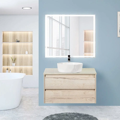 Зеркало BelBagno SPC-GRT-900-800-LED-BTN 12W 220-240V 900x30x800 с подсветкой и кнопочным выключателем Зеркало BelBagno SPC-GRT-900-800-LED-BTN 12W 220-240V 900x30x800 с подсветкой и кнопочным выключателем