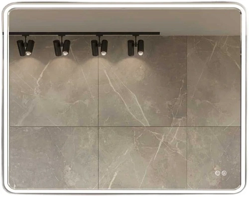 Зеркало Vincea LED VLM-3VC800-2 800х600 c сенсорным выключателем и диммером, антизапотевание Зеркало Vincea LED VLM-3VC800-2 800х600 c сенсорным выключателем и диммером, антизапотевание