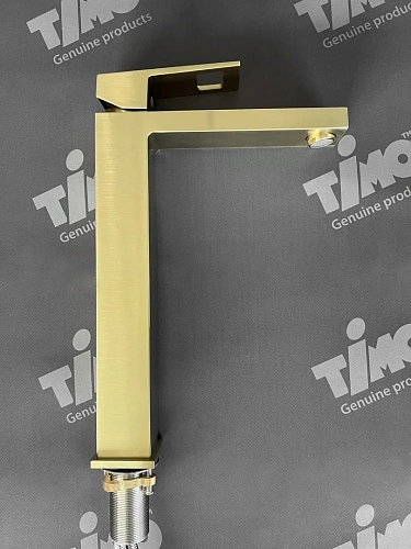 Смеситель для раковины Timo Briana 7111/17F золото матовое Смеситель для раковины Timo Briana 7111/17F золото матовое