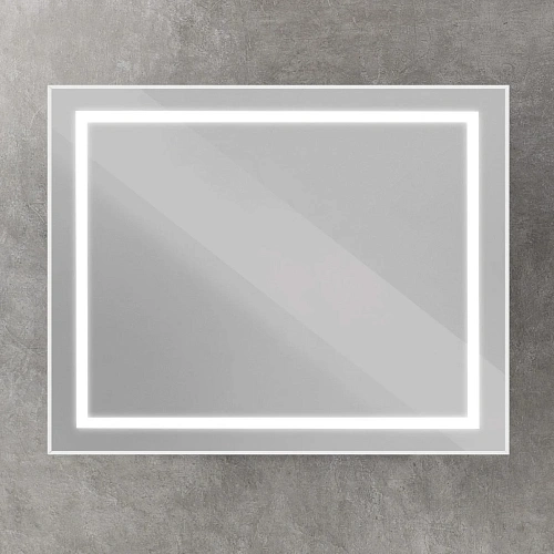 Зеркало BelBagno SPC-KRAFT-1000-800-SENS-AL 1000x800x32 мм с подсветкой и сенсорным выключателем Зеркало BelBagno SPC-KRAFT-1000-800-SENS-AL 1000x800x32 мм с подсветкой и сенсорным выключателем